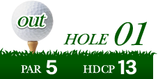 HOLE01 PAR5 HDCP13